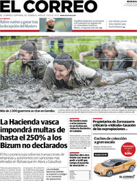 Portada El Correo 2026-04-20