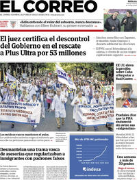 Portada El Correo 2026-05-21