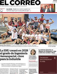 Portada El Correo 2026-09-21