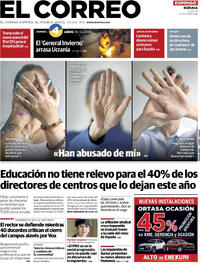 Portada El Correo 2026-02-22
