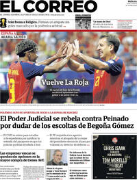 Portada El Correo 2026-06-22