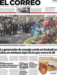 Portada El Correo 2026-02-23