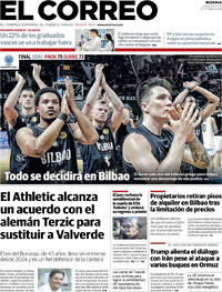 Portada El Correo 2026-04-23