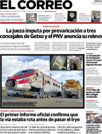 Portada El Correo 2026-01-24