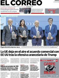 Portada El Correo 2026-02-24