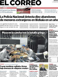 Portada El Correo 2026-04-24