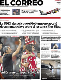 Portada El Correo 2026-05-24