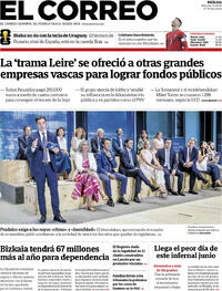 Portada El Correo 2026-06-24