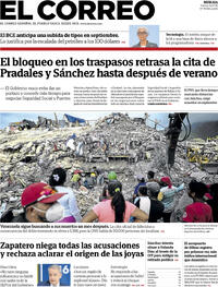 Portada El Correo 2026-07-24