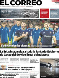 Portada El Correo 2026-01-25