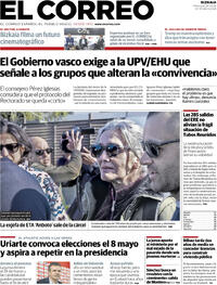 Portada El Correo 2026-03-25