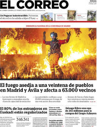 Portada El Correo 2026-07-25