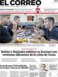 Portada El Correo 2026-08-26