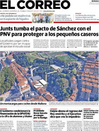 Portada El Correo 2026-02-27