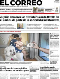 Portada El Correo 2026-05-27