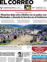 Portada El Correo 2026-08-27