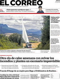 Portada El Correo 2026-07-28
