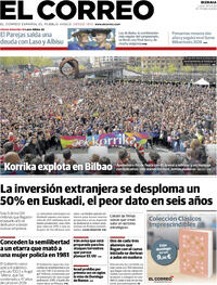 Portada El Correo 2026-03-30
