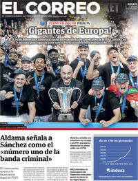 Portada El Correo 2026-04-30