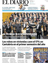 Portada El Diario Montañés 2025-09-01