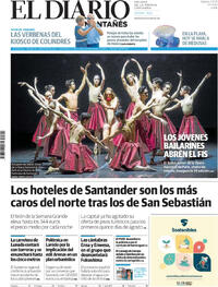 Portada El Diario Montañés 2025-08-02