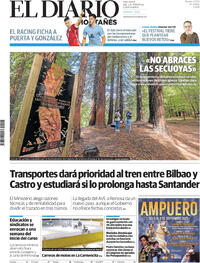 Portada El Diario Montañés 2025-09-02