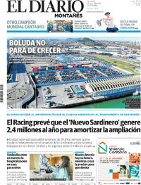 Portada El Diario Montañés 2025-11-03