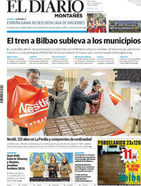 Portada El Diario Montañés 2025-12-03