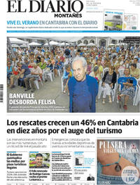 Portada El Diario Montañés 2025-07-04