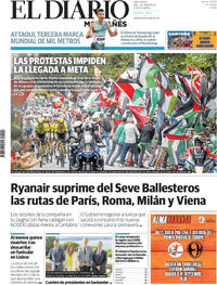 Portada El Diario Montañés 2025-09-04