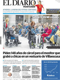 Portada El Diario Montañés 2025-12-04