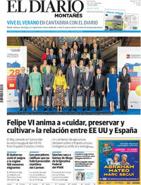 Portada periódico El Diario Montañés