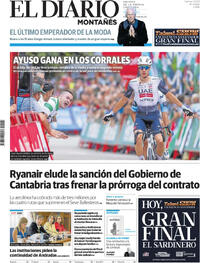 Portada El Diario Montañés 2025-09-05