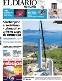 Portada El Diario Montañés 2025-07-06