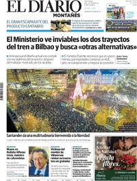 Portada El Diario Montañés 2025-12-06