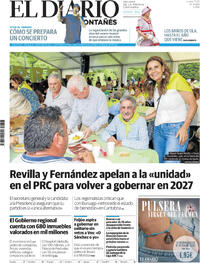 Portada periódico El Diario Montañés