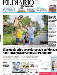 Portada El Diario Montañés 2025-08-08
