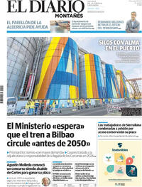 Portada El Diario Montañés 2025-10-08