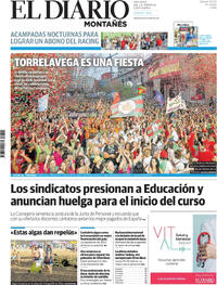 Portada El Diario Montañés 2025-08-09