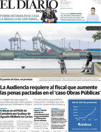 Portada El Diario Montañés 2025-10-09
