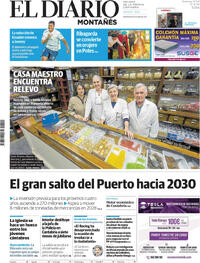 Portada El Diario Montañés 2025-11-09