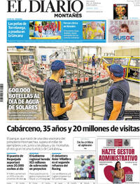 Portada El Diario Montañés 2025-08-10