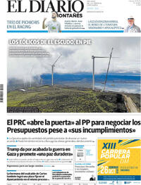 Portada El Diario Montañés 2025-10-10