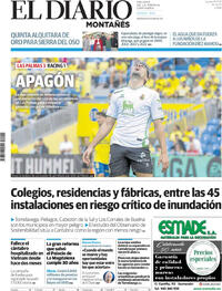 Portada El Diario Montañés 2025-11-10