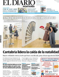 Portada El Diario Montañés 2025-07-12