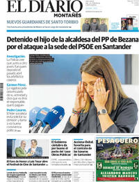 Portada El Diario Montañés 2025-09-13
