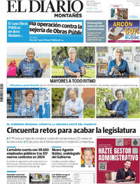 Portada El Diario Montañés 2025-09-14