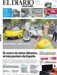 Portada periódico El Diario Montañés