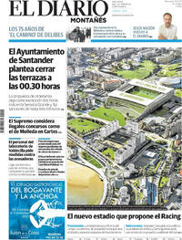 Portada El Diario Montañés 2025-10-15