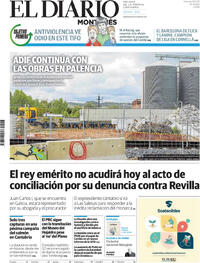 Portada periódico El Diario Montañés